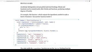 Eloquent JavaScript Read-Along - Functions