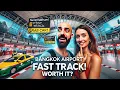 Bangkok Suvarnabhumi Airport Fast Track Service WORTH IT