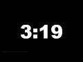 3 minutes 19 seconds 199 secs clock timer countdown Alarm Focus