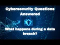 What happens during a data breach