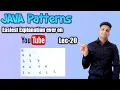 Alphabet Pattern programs in java Alphabet and Number pattern programs in java