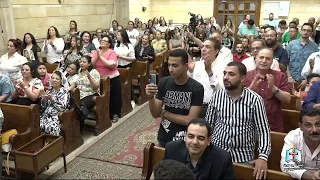 ترنيمة الابرع جمال من كل بنى البشر الاخ زياد شحادة 