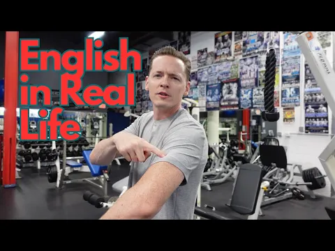 Learn Real-Life English at the Gym 🏋️‍♂️ Muscles, Equipment & Expressions | Comprehensible Input