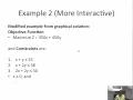 LP Simplex Revised Practice Part 1