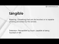 tangible Meaning