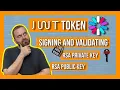 Signing and Validating JWT Token Using RSA public and private key in ASP NET Web API with C - Part 4