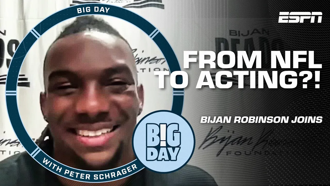 Matthew McConaughey's BEST advice to Bijan Robinson?! 👀 | Big Day