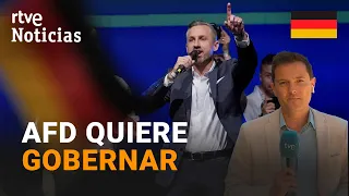 AFD aspira a romper el cordón sanitario tras arrasar con el 44% de los votos en Sajonia-Anhalt |RTVE