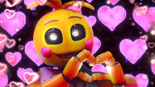 stylized toy chica vibing her head for 2 minutes and 47 seconds its looped