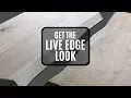 How To Make Wood Look Like It Has A Live Edge - saving you time and money