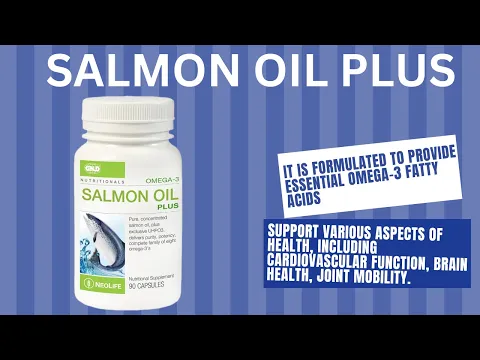 Download MP3 Neolife omega 3 salmon oil plus - 90 capsules (Single) Helps for rheumatism, arthritis and gout.