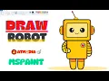 43 Easy MS Paint Tutorial Learn to Draw a Cute Robot Step by Step MS Paint Cute Robot Art