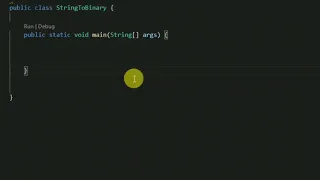 Text to Binary Conversion in Java