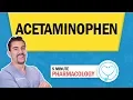 Pharmacology - Tylenol Acetaminophen antipyretic