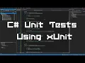 C Unit Tests Using xUnit NET Beginner