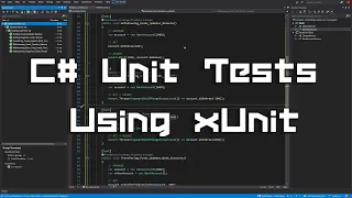 C Unit Tests Using xUnit NET Beginner