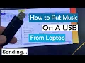 Download Lagu How to Put Music on a USB from a Laptop | How to put songs in Pendrive from laptop