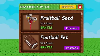 Nova Seed e Novo Pet GRÁTIS no Grow a Garden