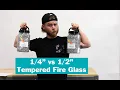 What Size Fire Glass Do I Need vs Tempered Fire Glass Differences