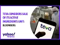 Teva considers sale of its active ingredients unit Bloomberg