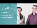 Lecture Language Models for Code Generation - ScaDS AI