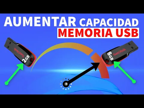 Download MP3 Aumentar Capacidad de Memoria USB, HASTA 4 VECES MAS ¿Funciona?