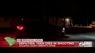 Teen killed in Colleton Co shooting