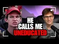 Download Lagu MAGA fan Calls Me “Uneducated” and it BACKFIRES HILARIOUSLY
