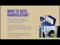 Processing User Input and Basic Data Manipulation