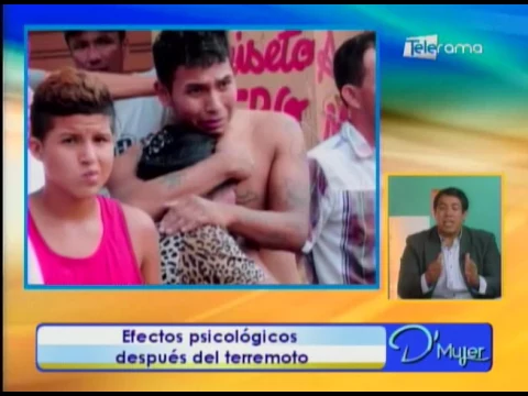 Efectos psicológicos después del terremoto
