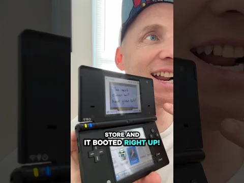 Matt’s New DS Brings Him Luck