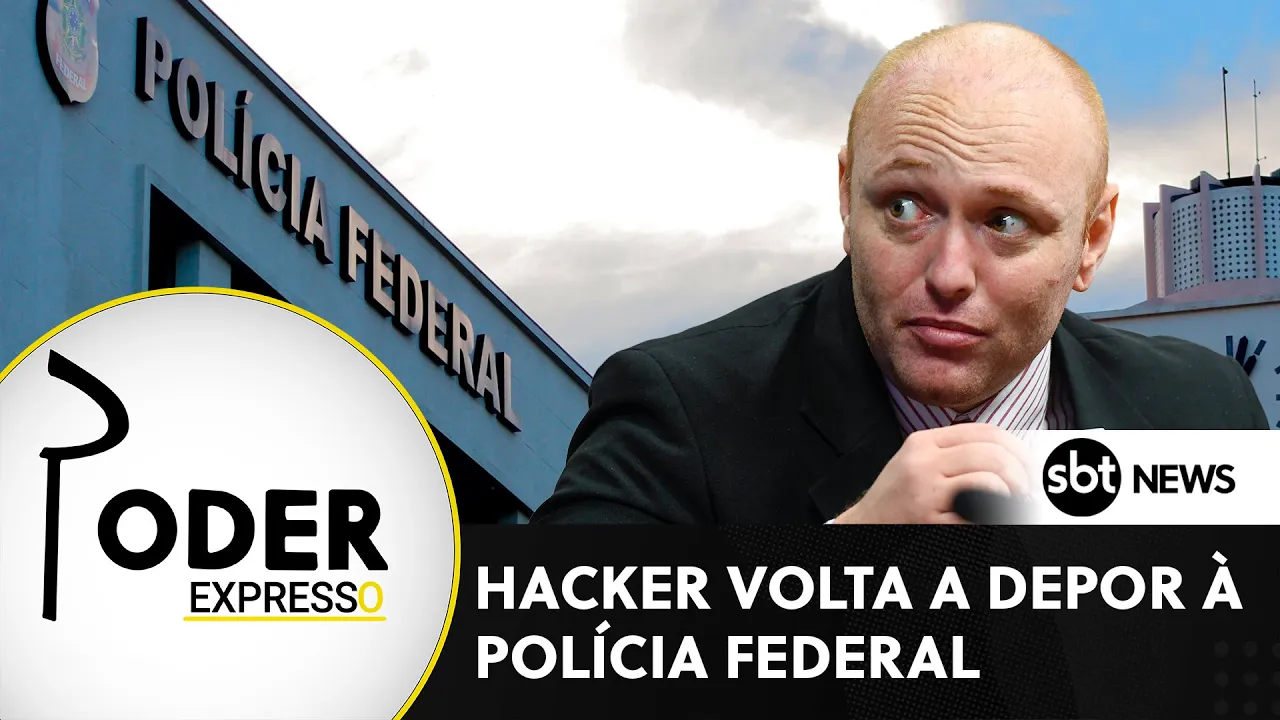 ???? Poder Expresso: Hacker Walter Delgatti volta a depor à Polícia Federal | SBT News