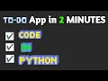 To Do app in only 2 minutes Exoo25-dev