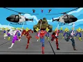 Download Lagu Spider-Man rescue challenge vs Spider-Girl vs Superman vs Hulk vs Squid Game🔴Siêu Nhân Nhện