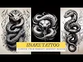 30 Epic Snake Tattoo Ideas Color Black Grey Designs for Bold Ink