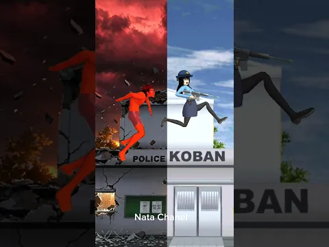 Polisinya Mau dibawa Kemana? #sakuraschoolsimulator #gameandroid #dramasakura