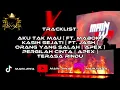 Download Lagu AKU TAK MAHU NONSTOP DUGEM HARDMIX 2K24 [ ᴍᴀɪɴᴊɪᴡᴀシ︎ X ‎@DJMABOK X ‎@jashtones X DJ APEX ]