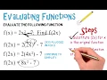 Evaluating Functions Algebra Animations