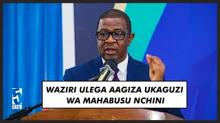 WAZIRI ULEGA AAGIZA UKAGUZI WA MAHABUSU NCHINI