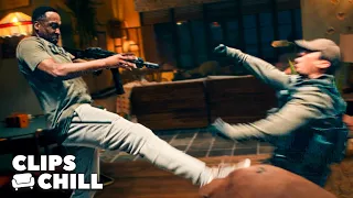 reggie single handedly destroys group of intruders bad boys 4 ride or die will smith 