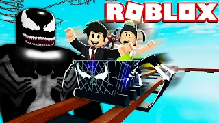 LOKIS ENTROU NA BOCA DO GIGANTE ARANHA | Roblox