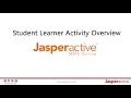 Jasperactive MOS Online Student Overview