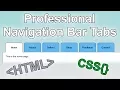 How to Create Transparent Drop Down Navigation Menu with CSS and HTML