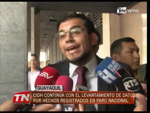 CIDH continúa con el levantamiento de datos por hechos registrados en paro nacional