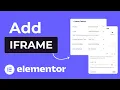 The Best Method to Add iFrame in Elementor Gutenberg WordPress Tutorial 2026