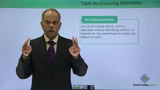 Python - Tuple No Enclosing Delimiters