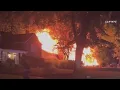 Like a car exploded Westfield residents hear loud boom house catches on fire