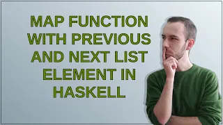 map function with previous and next list element in Haskell