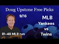 MLB Picks and Predictions - New York Yankees vs Minnesota Twins 25 Free Best Bets Odds