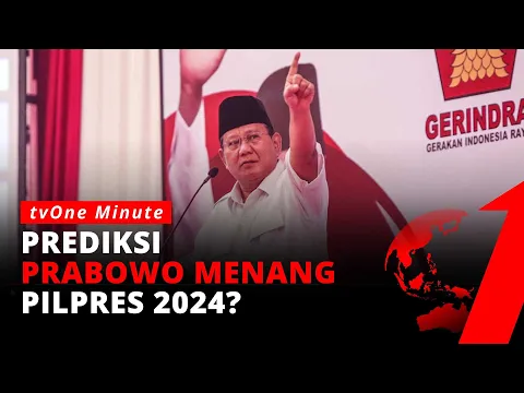 Partai Gerindra Yakin Prabowo Menang Pilpres 2024 | tvOne Minute